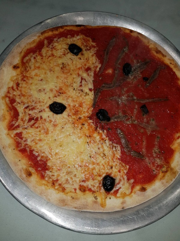 Pizza Moitié / moitié